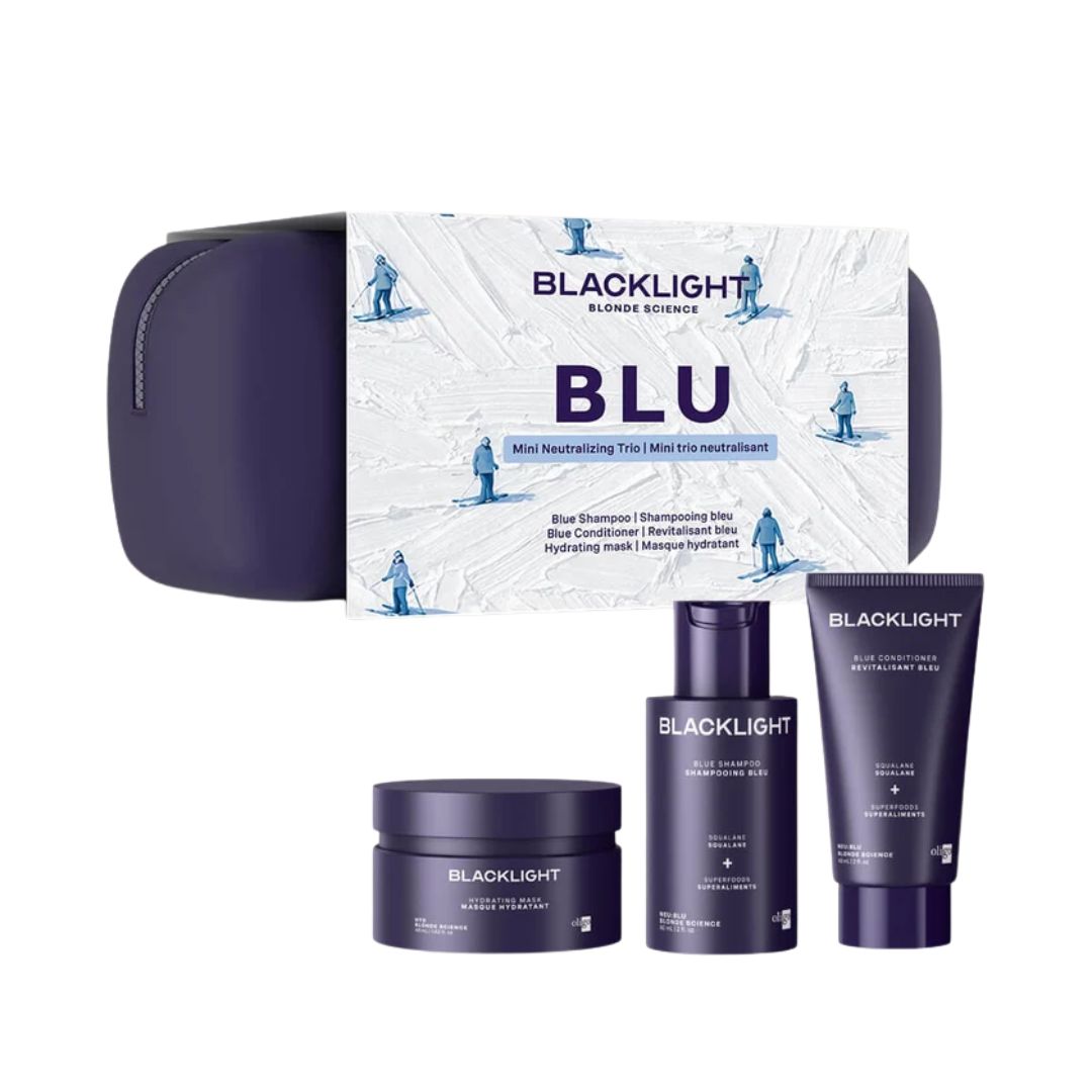 Coffret Trio Minis Formats neutralisant Bleu / BLU / BlackLight / Oligo