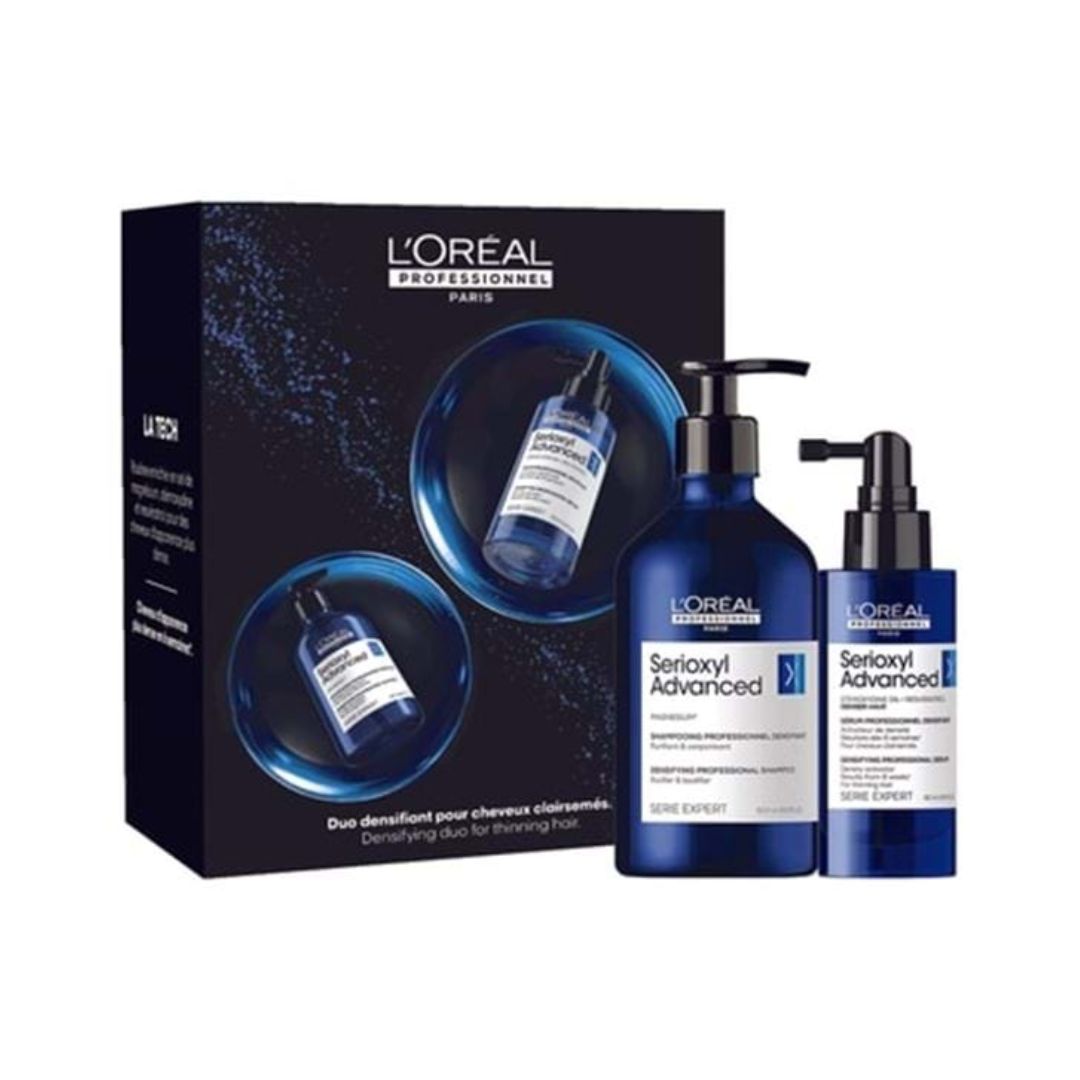 Coffret Duo densifiant pour cheveux clairsemés / Serioxyl / L'Oréal Professionnel
