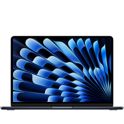 APPLE  |  15&quot; MACBOOK AIR:   M3 chip with 8-core CPU and 10-core GPU, 8GB, 256GB SSD - Midnight,Model A3114