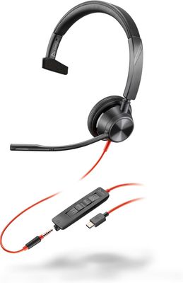 POLY   |  Blackwire 3315 Monaural USB-C Headset