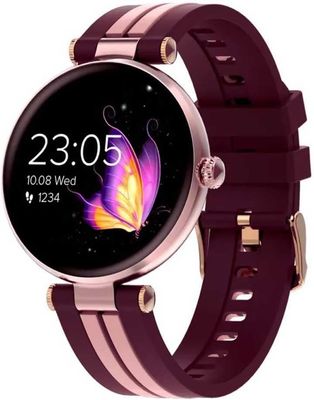 CANYON  |  Semifreddo SW‑61 Smartwatch – Fitness Tracking, Heart Rate, Notifications, Waterproof (Pink) Watch