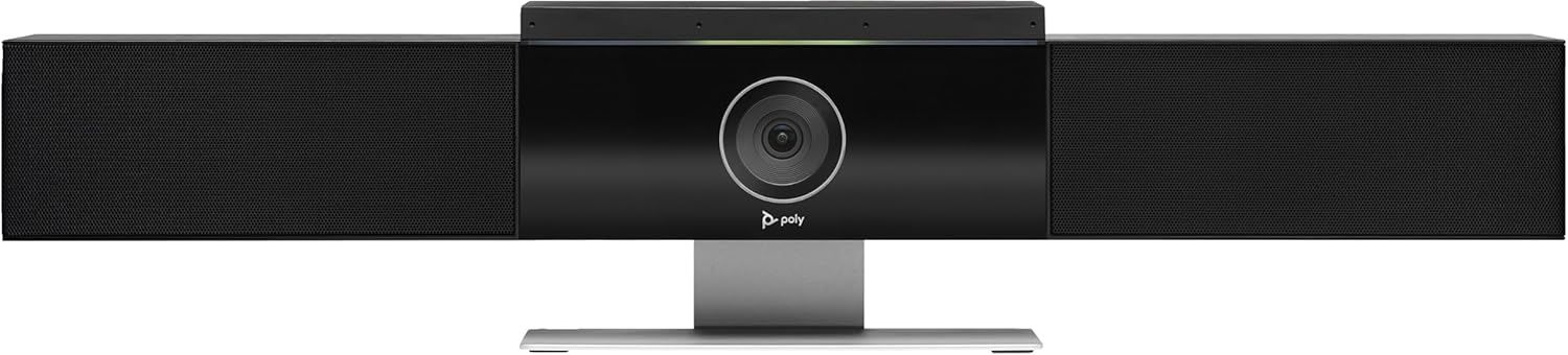 HP  |  Studio USB Video Bar – 4K UHD Camera, Noise Cancelling Microphones, Stereo Speakers, USB‑C Plug &amp; Play