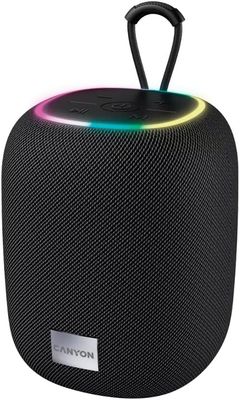 CANYON BSP‑8 Portable Bluetooth Speaker – 10W Output, Compact Wireless Audio (Black) Speaker