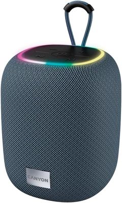 CANYON BSP‑8 Portable Bluetooth Speaker – 10W Output, Compact Wireless Audio (Gray) Speaker