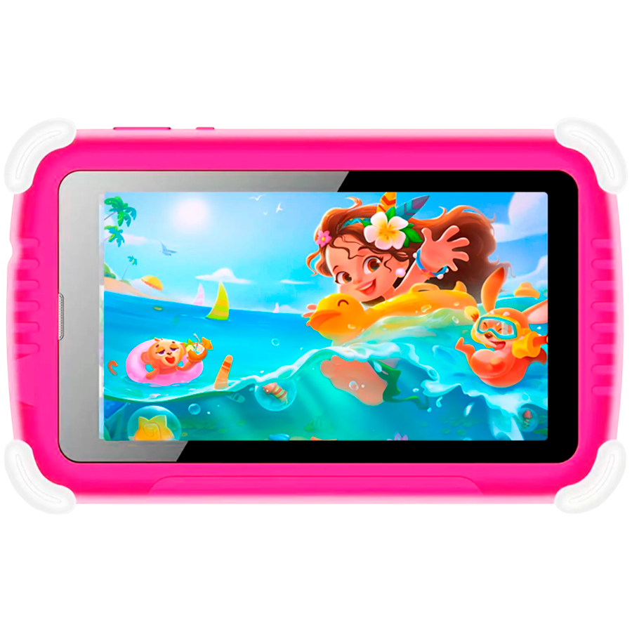 VGKE 7&quot; IPS Kids Tablet – MT6735 CPU, 1GB RAM, 16GB Storage, 3G + Wi‑Fi, Bluetooth 4.0, Android (Pink) Tablet