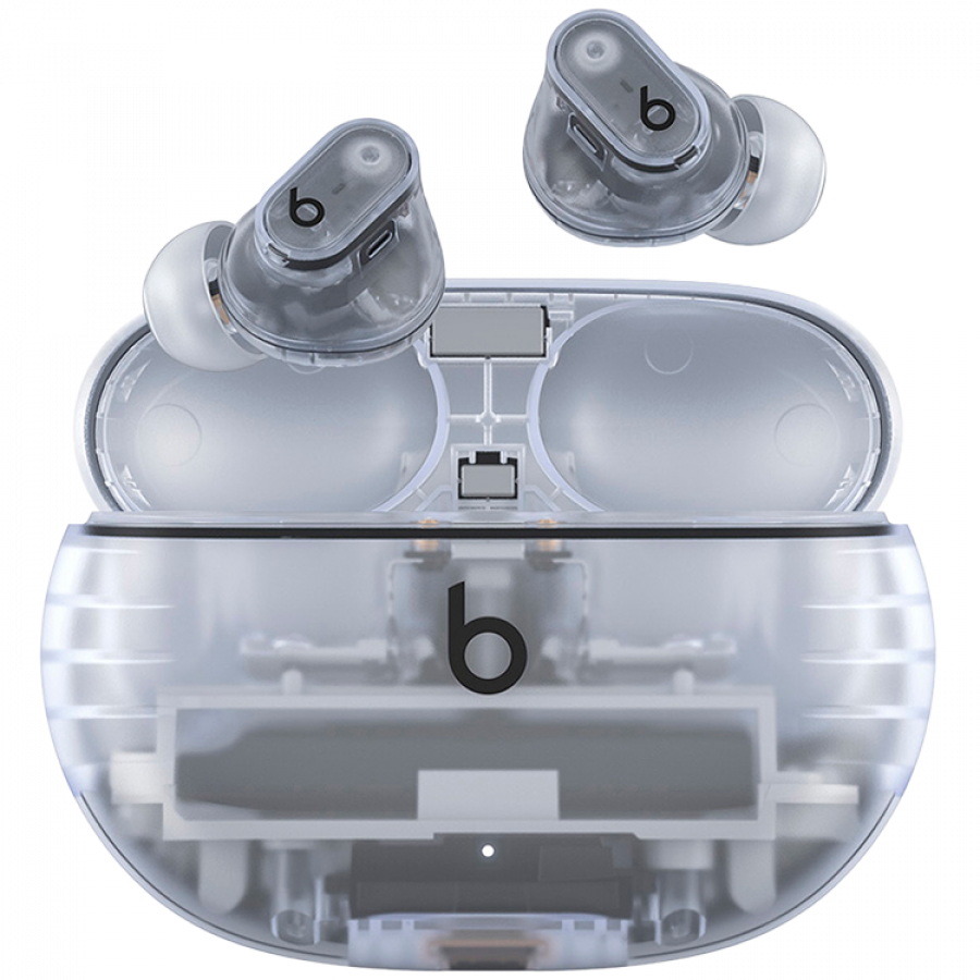 BEATS | Studio Buds+ True Wireless Noise Cancelling Earbuds, 36h Battery, USB‑C – Transparent