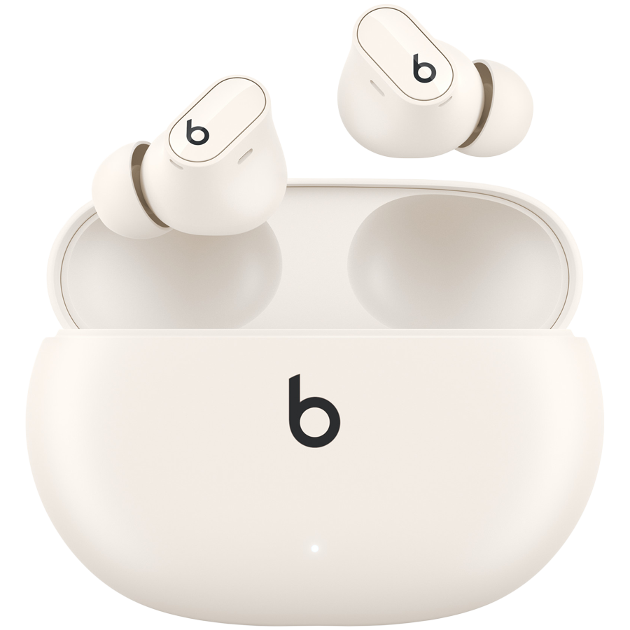 BEATS | Studio Buds+ True Wireless Noise Cancelling Earbuds, 36h Battery, USB‑C – Ivory