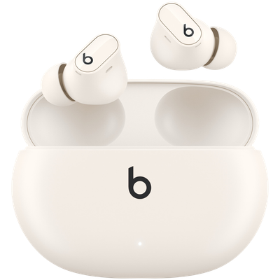 BEATS | Studio Buds+ True Wireless Noise Cancelling Earbuds, 36h Battery, USB‑C – Ivory