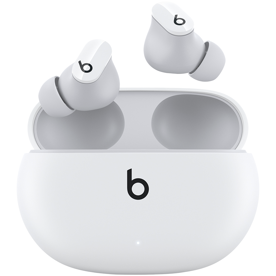 BEATS  |  Studio Buds True Wireless Earphones Active Noise Cancelling, Transparency Mode, 24h Battery – (white)