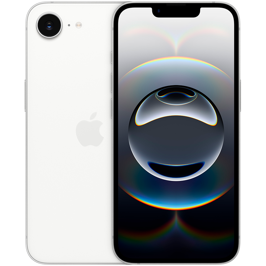 APPLE | iPhone 16e (128GB) – 5G Smartphone, A18 Chip, ~3345mAh Battery, Model A3409, White