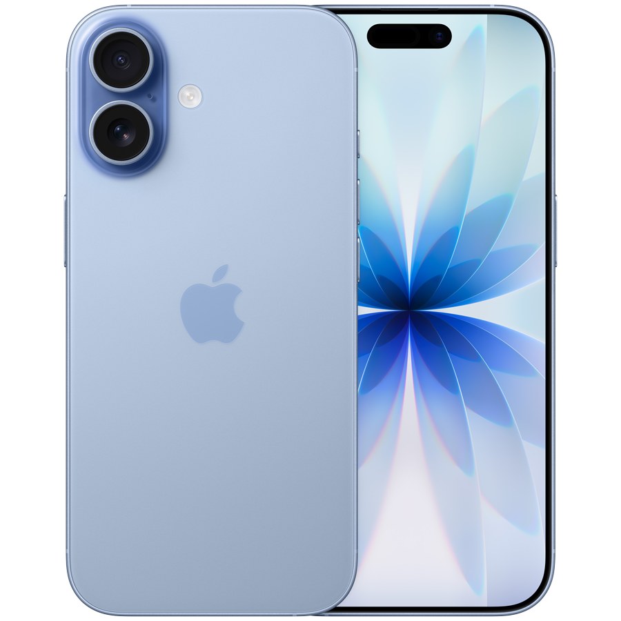 APPLE | iPhone 17 (256GB) – 5G Smartphone, A19 Chip, ~3450mAh Battery, Model A3520, Mist Blue