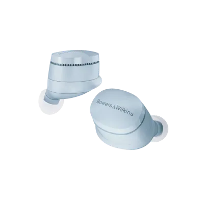 BOWERS &amp; WILKINS  |  Pi6 True Wireless Noise Cancelling Earphones, Bluetooth aptX Adaptive, Quick Charge, 24 Hours Playback, Built‑In Microphones – Glacier Blue