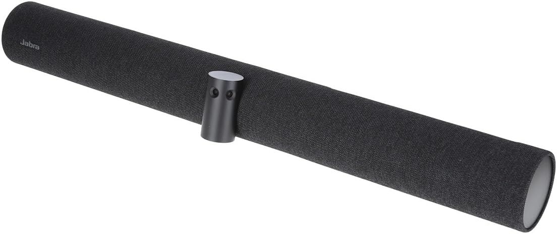 JABRA  |  PanaCast 50 Black – 180° Panoramic 4K Conferencing Camera, AI Speaker Tracking, 8-Mic Array &amp; Premium Audio