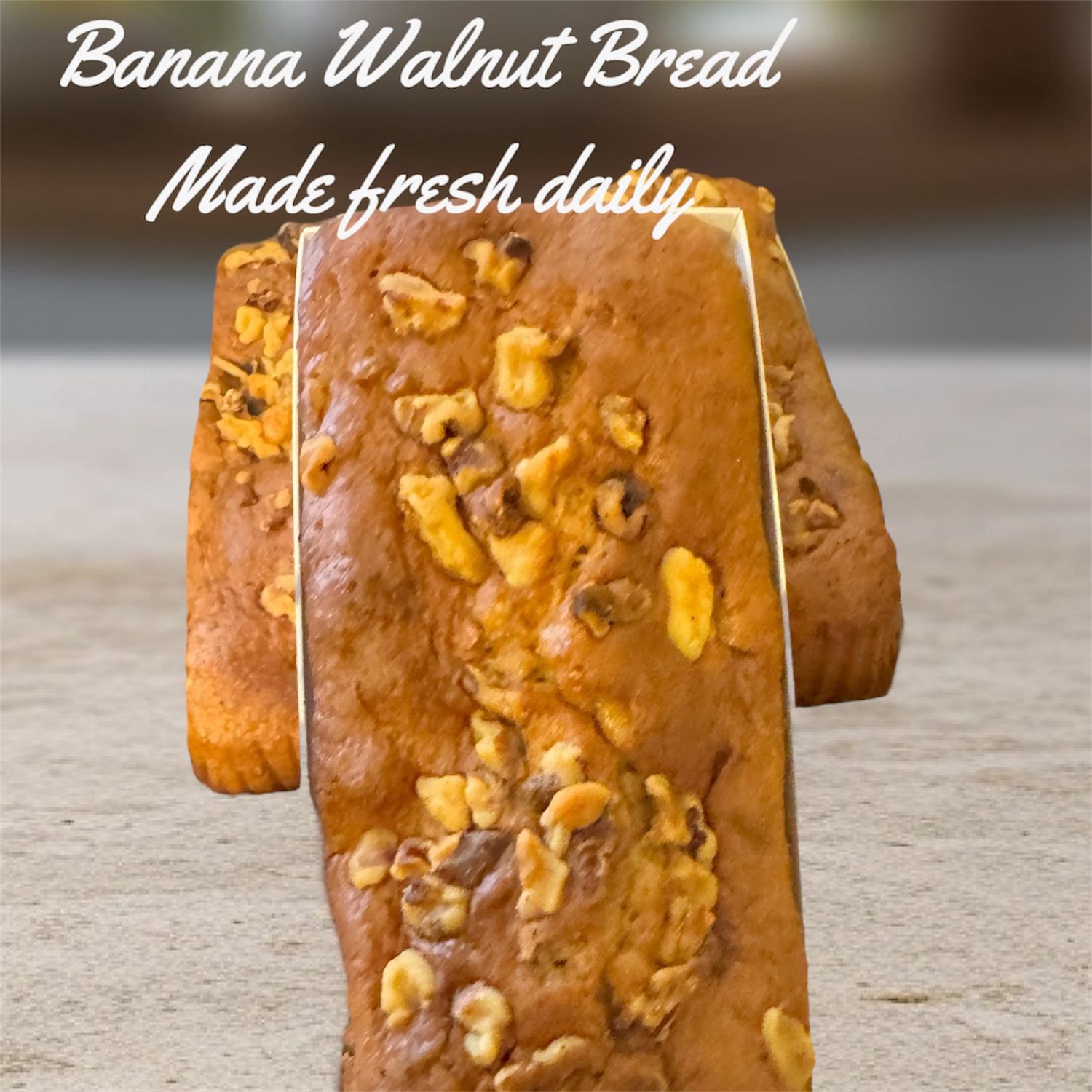 Banana &amp; Walnut bread