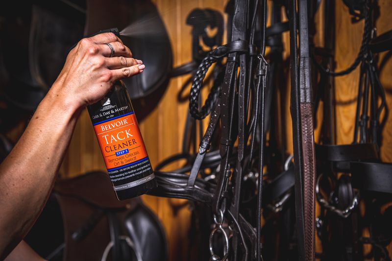 Belvoir tack cleaner step 1