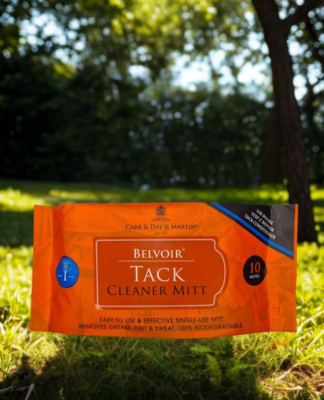 Belvoir tack cleaning mitt