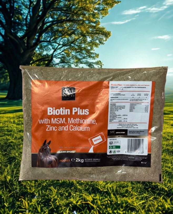 NAF Biotin plus refill bag