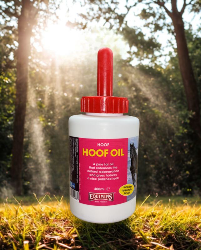 Equimins hoof oil brush on
