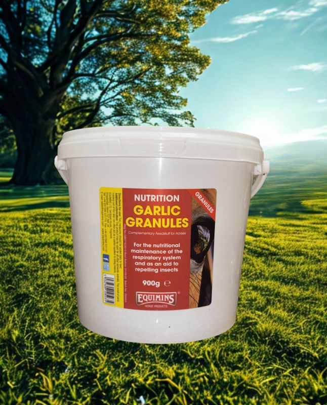 Equimins garlic granules tub
