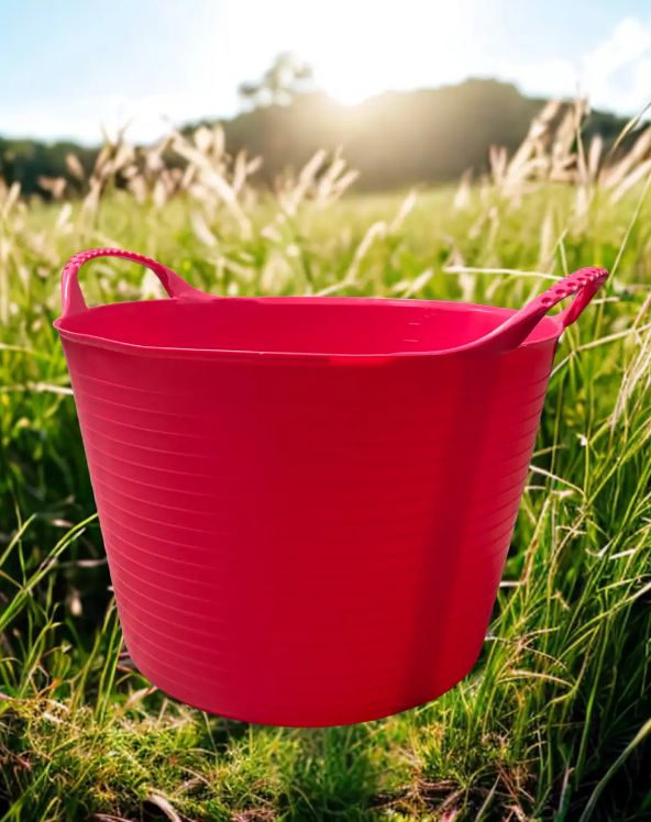 Red gorilla tubtrug small
