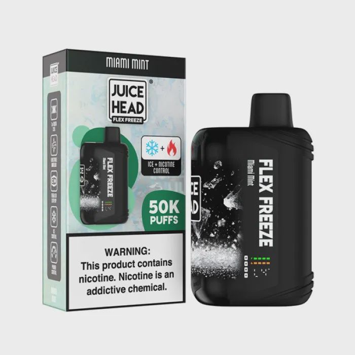 JUICE HEAD FLEX FREEZE, FLAVOR: MIAMI MINT