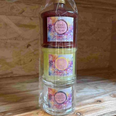Studio Kokkinel- Likorette Cadeauset stapel 3x20cl