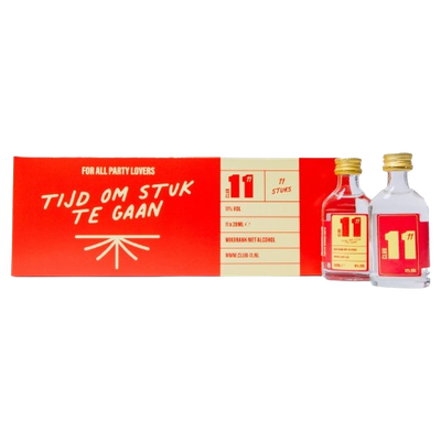 Club11 Stuk TV Partyshot doos 11x2cl