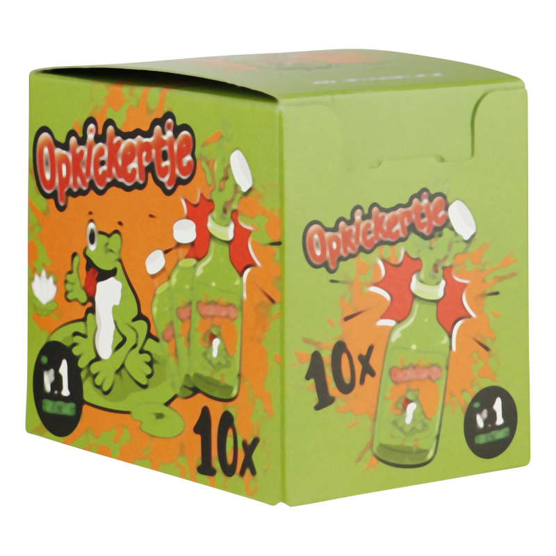 Opkickertje partyshot doos 10x2cl