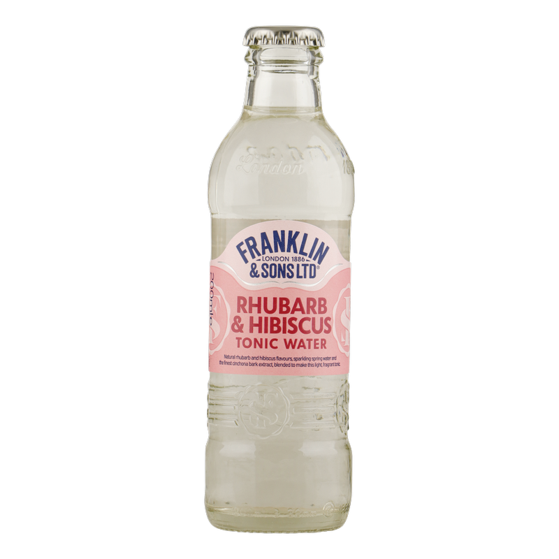 Franklin &amp; Sons Rhubarb &amp; Hibiscus tonic water