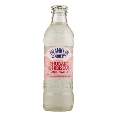 Franklin &amp; Sons Rhubarb &amp; Hibiscus tonic water