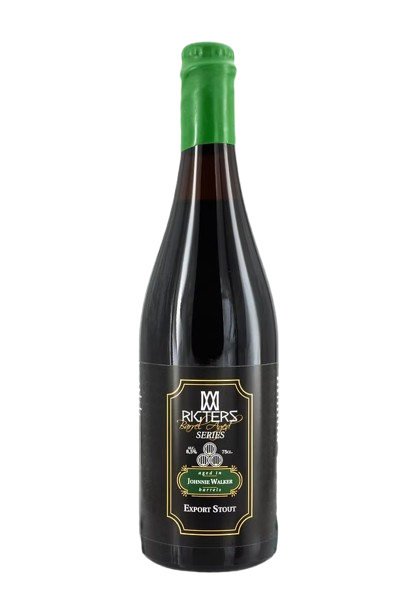 Rigters Barrel Aged 2020 - Export Stout op Johnny Walker vaten