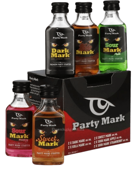 Dark mark assorti pack 10x2cl