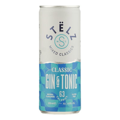 Stelz classic cocktail Gin &amp; Tonic