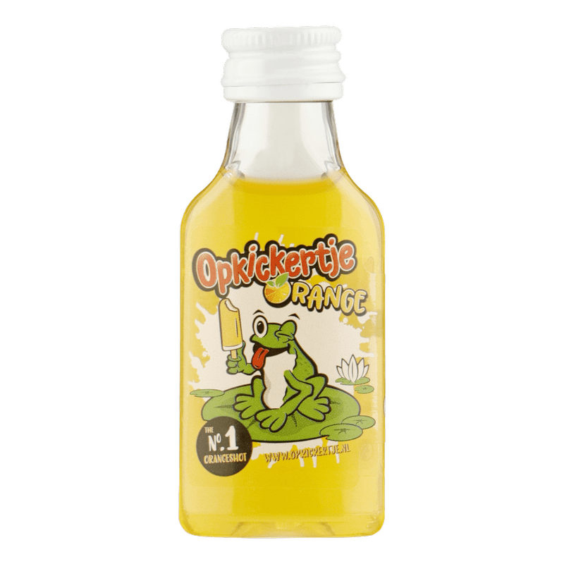 Opkickertje Orange partyshots 10x2cl