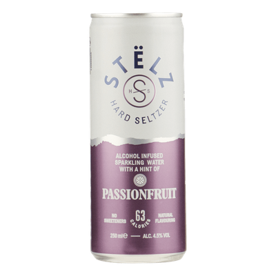 Stelz Hard Seltzer Passionfruit