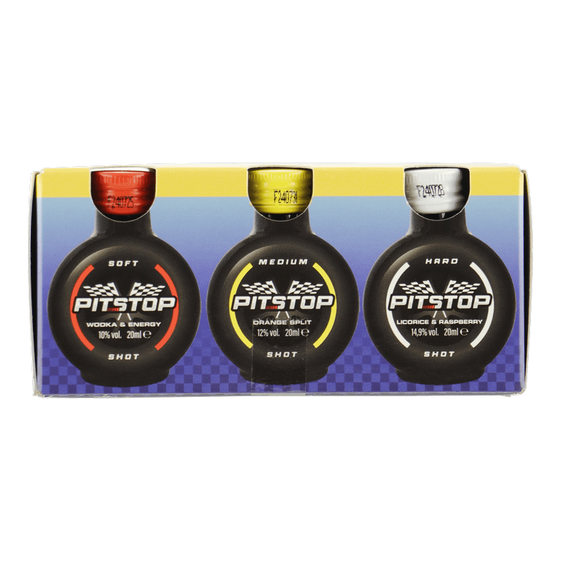 Pitstop Partyshot mixpack 12 x 20 ml