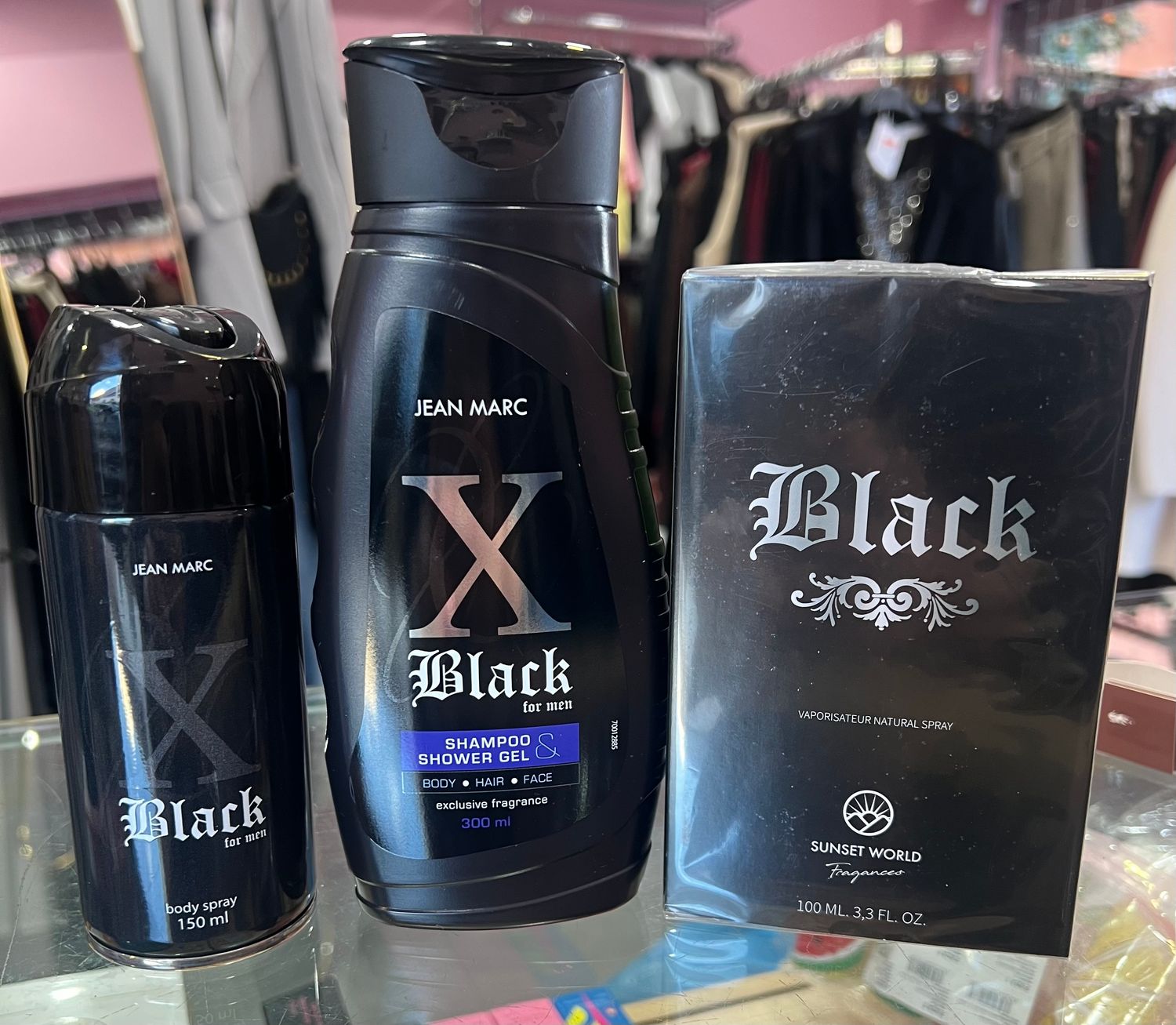 Pack black X