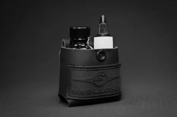 Lube &amp; Brown Bottle Holster