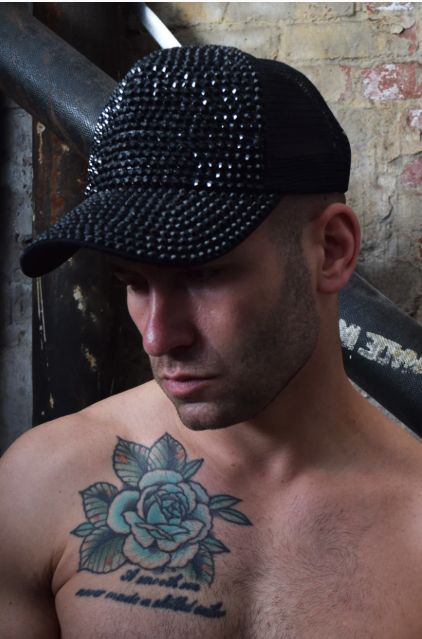 Spark Trucker Hat, Colour: Black