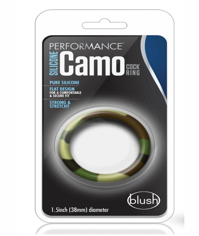 Camo Cock Ring - Green Camouflage