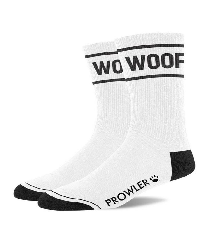 WOOF Socks - White/Black