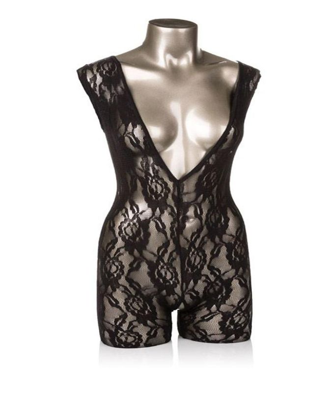 Scandal Lace Body Suit O/S - Black