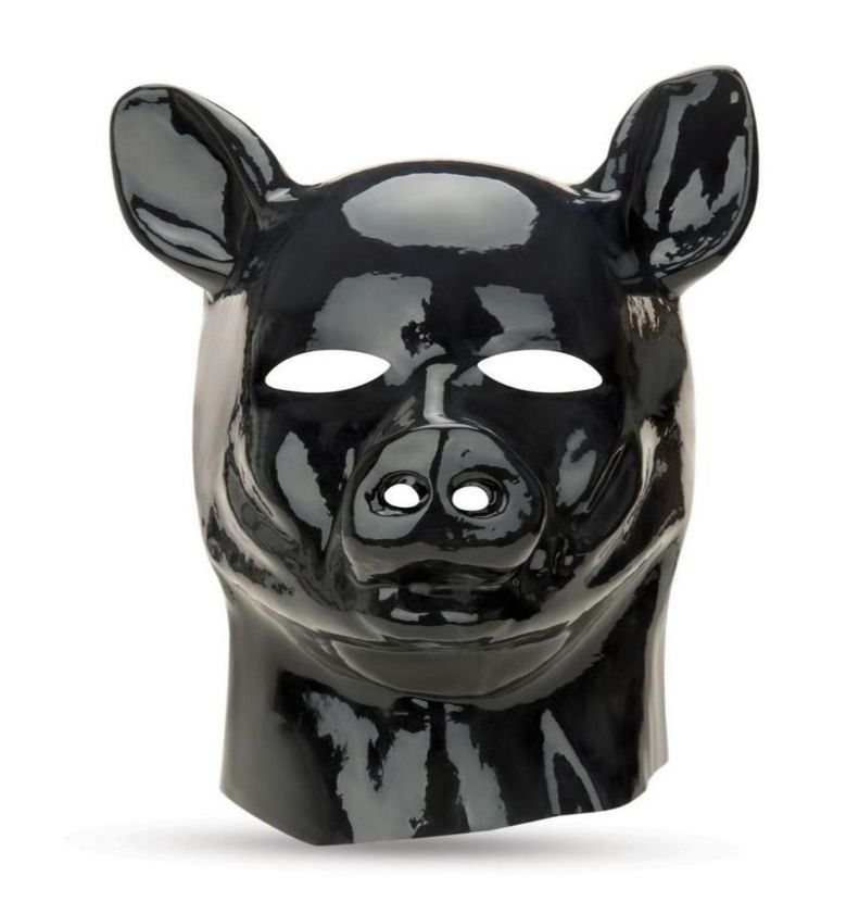 Latex Pig Hood
