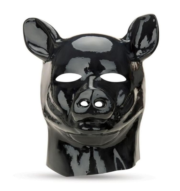 Latex Pig Hood