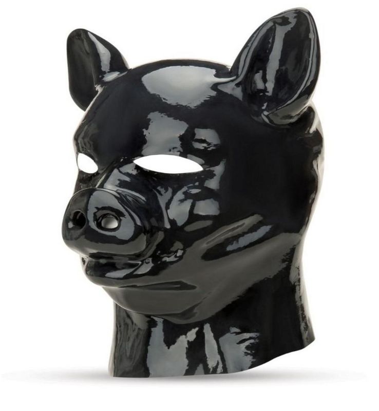 Latex Pig Hood