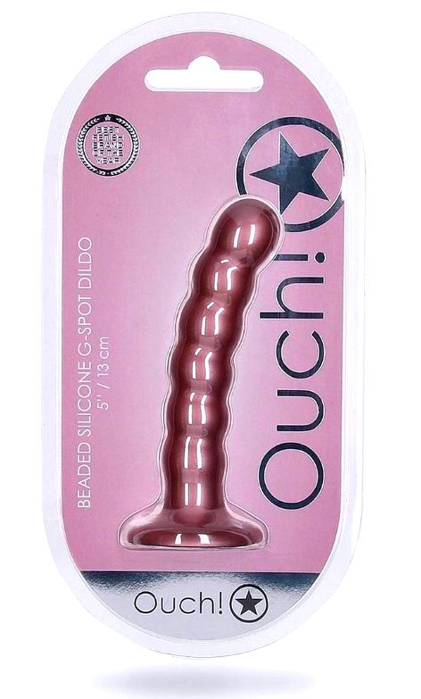 Beaded Silicone - Metallic Rose Gold