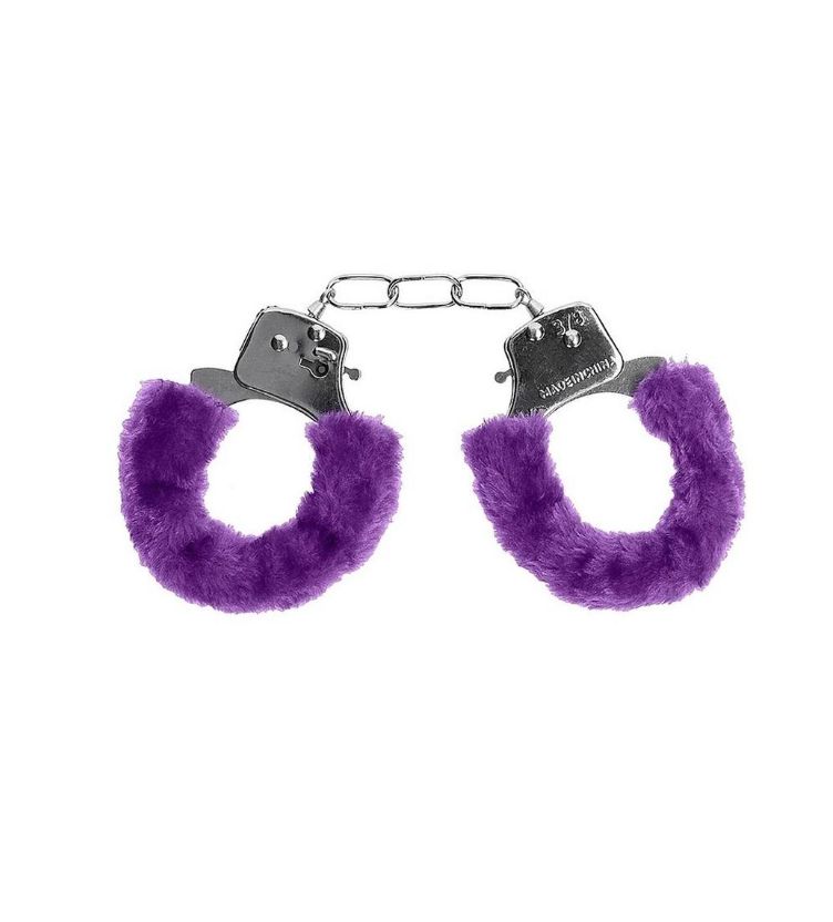 Handcuff-Furry, Colour: Purple