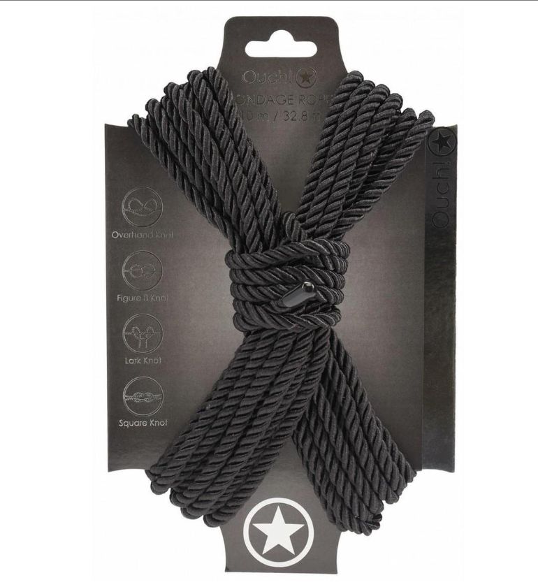 Rope-10 meter, Colour: Black