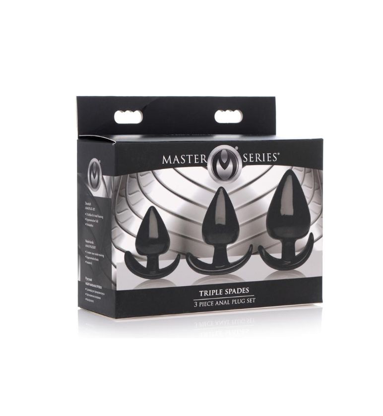 Triple Plug 3- Piece, Style: Spade
