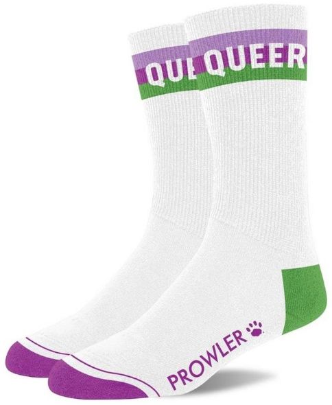 Queer Socks - White/Multicolor